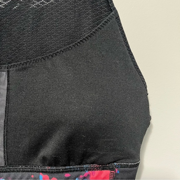 Lululemon Clip-In Long Line Bra Dandy Digie Multi Black Rare - Picture 13 of 16